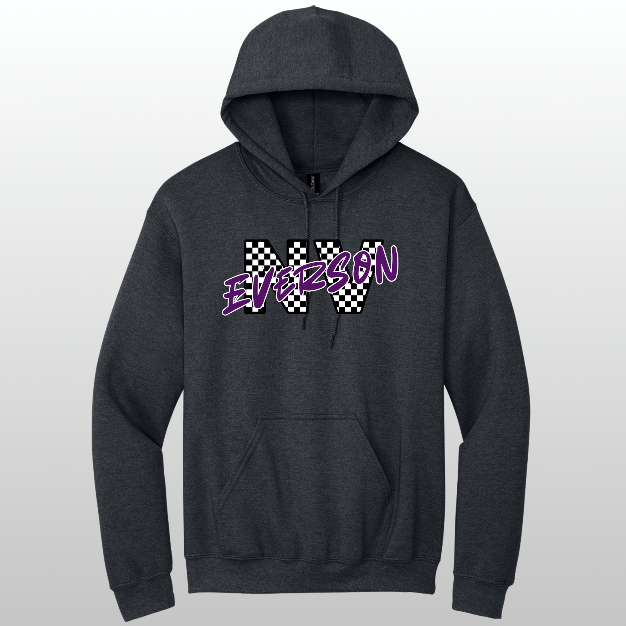 NV Checkered Hoodie