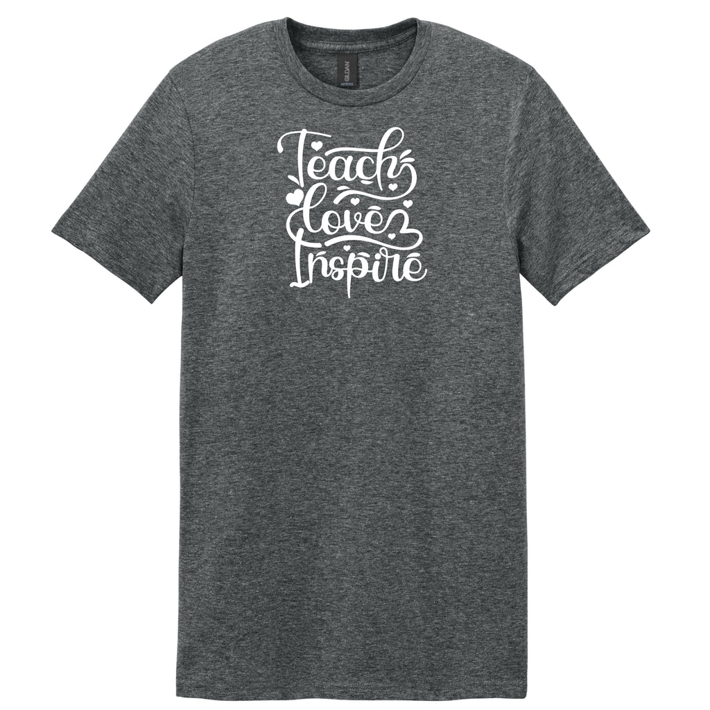 Teacher Appreciation Teach Love Inspire T-Shirt
