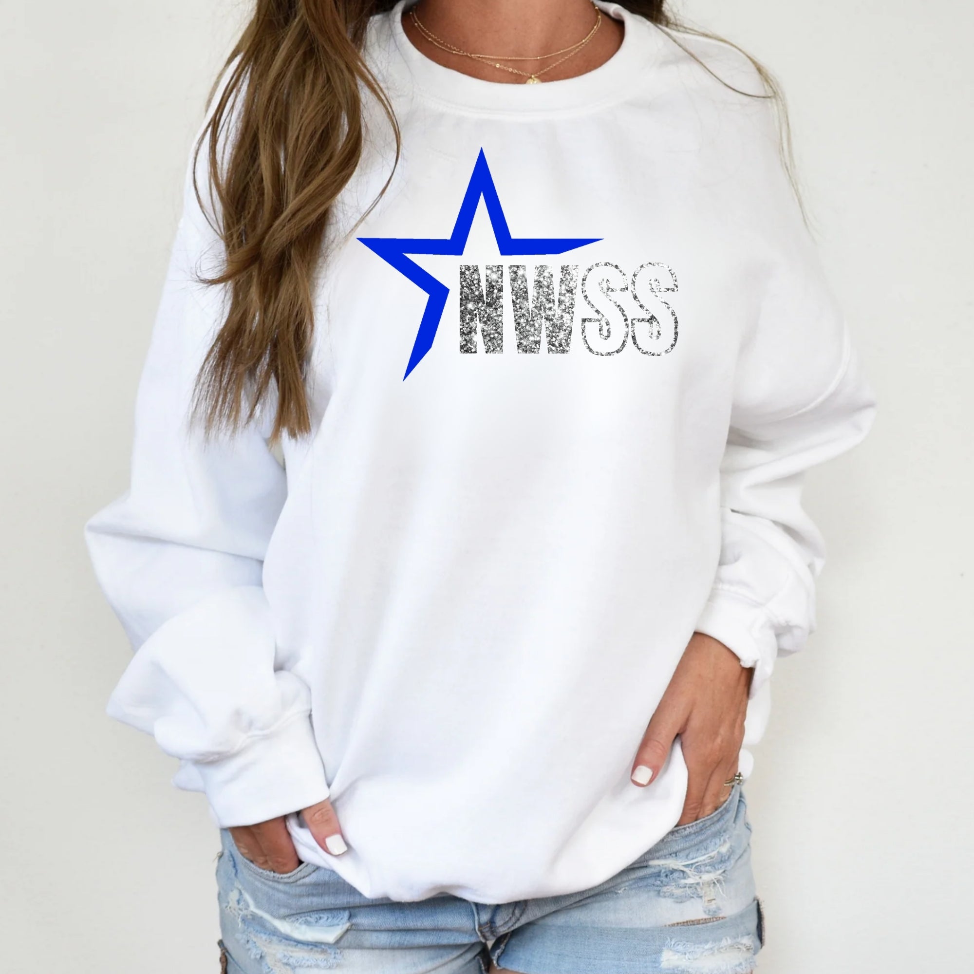 NWSS Glitter Crewneck