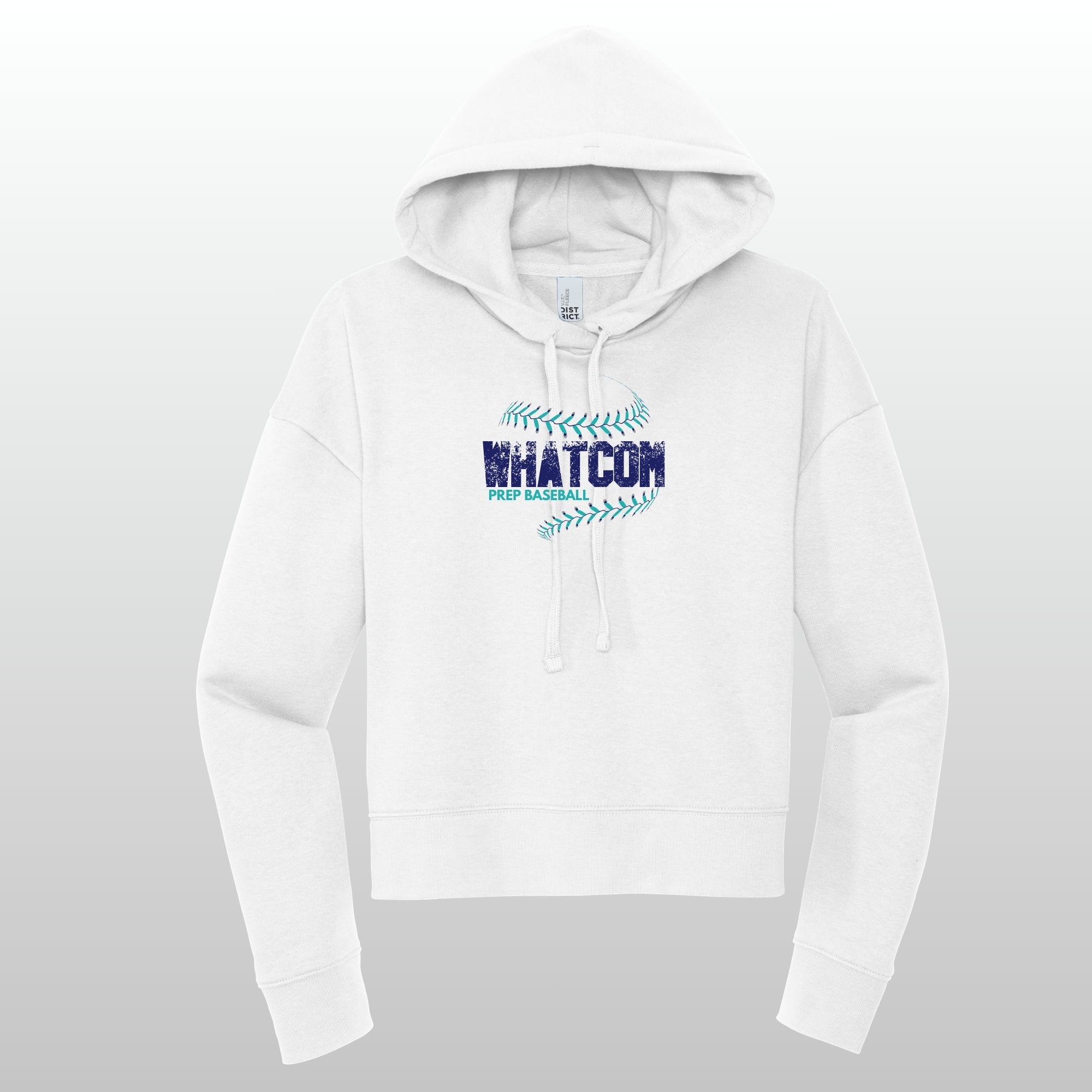 Whatcom Prep Women's Baseball Seams Hoodie