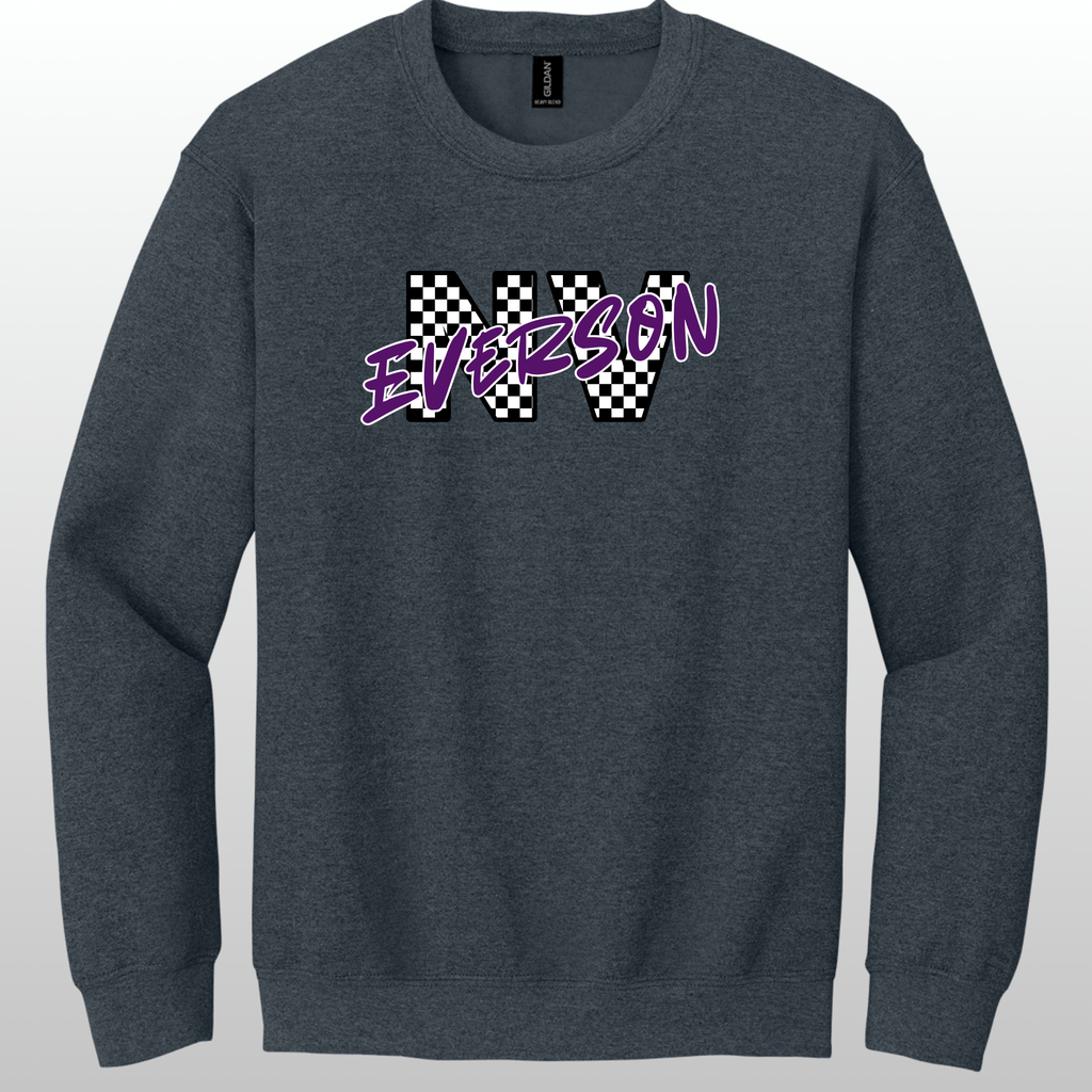 NV Checkered Crewneck