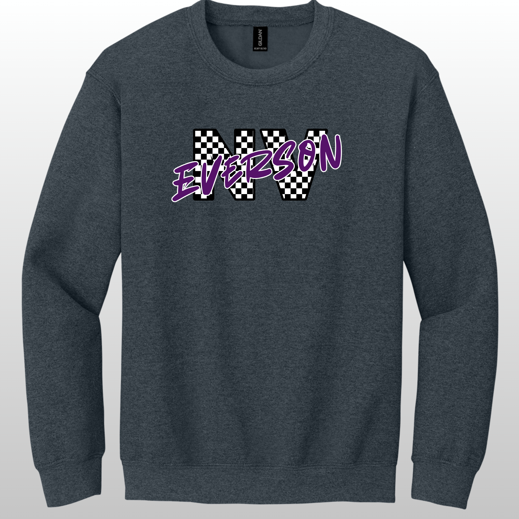 NV Checkered Crewneck