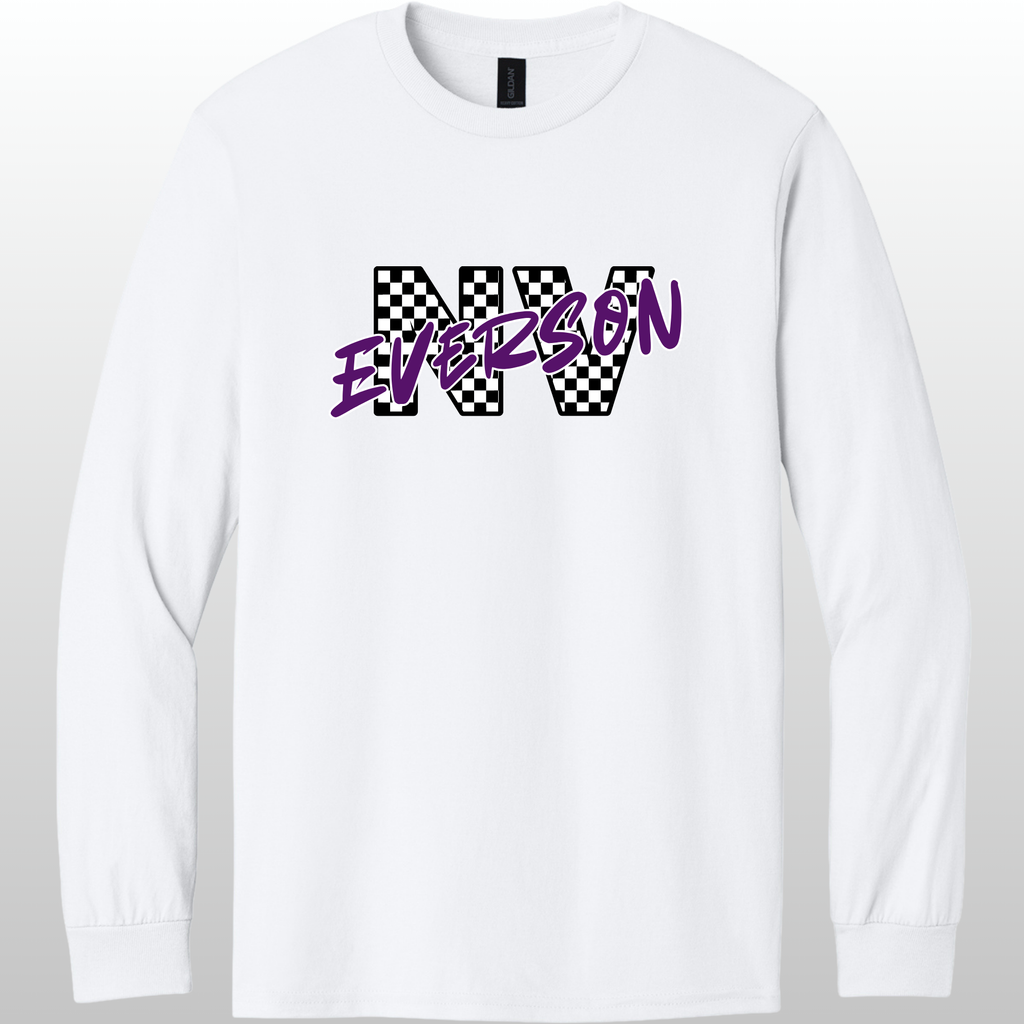 NV Checkered Long Sleeve