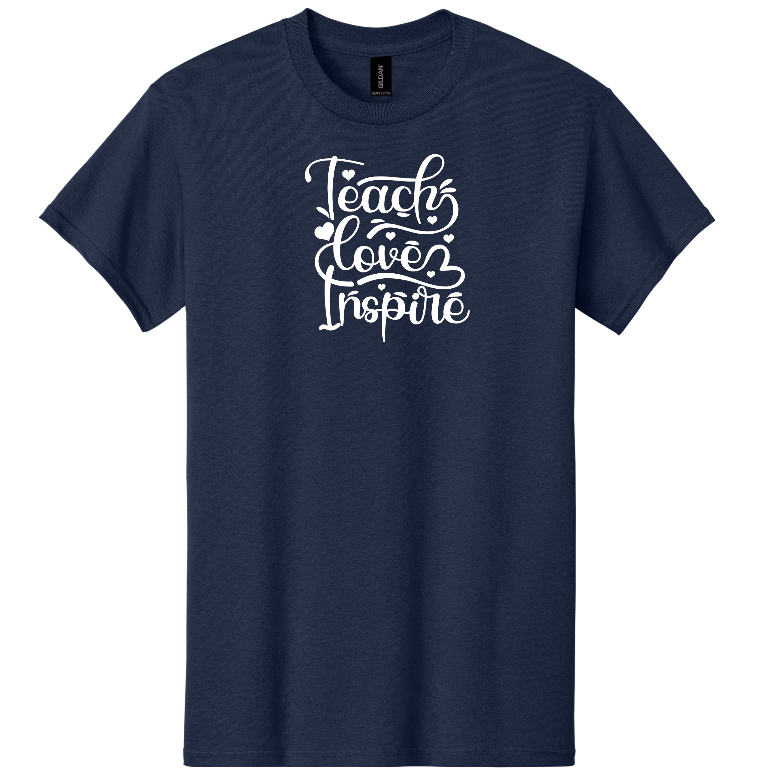 Teacher Appreciation Teach Love Inspire T-Shirt