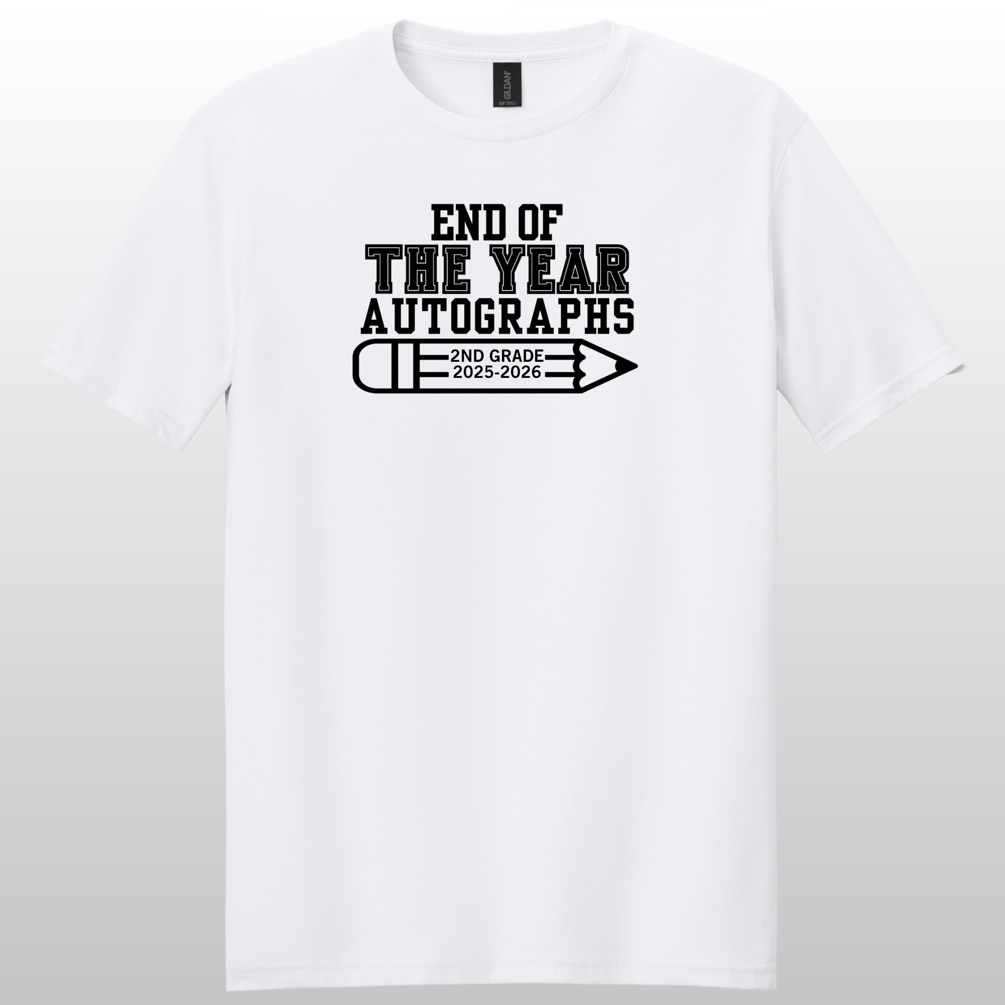 Autograph Shirt Grade Level