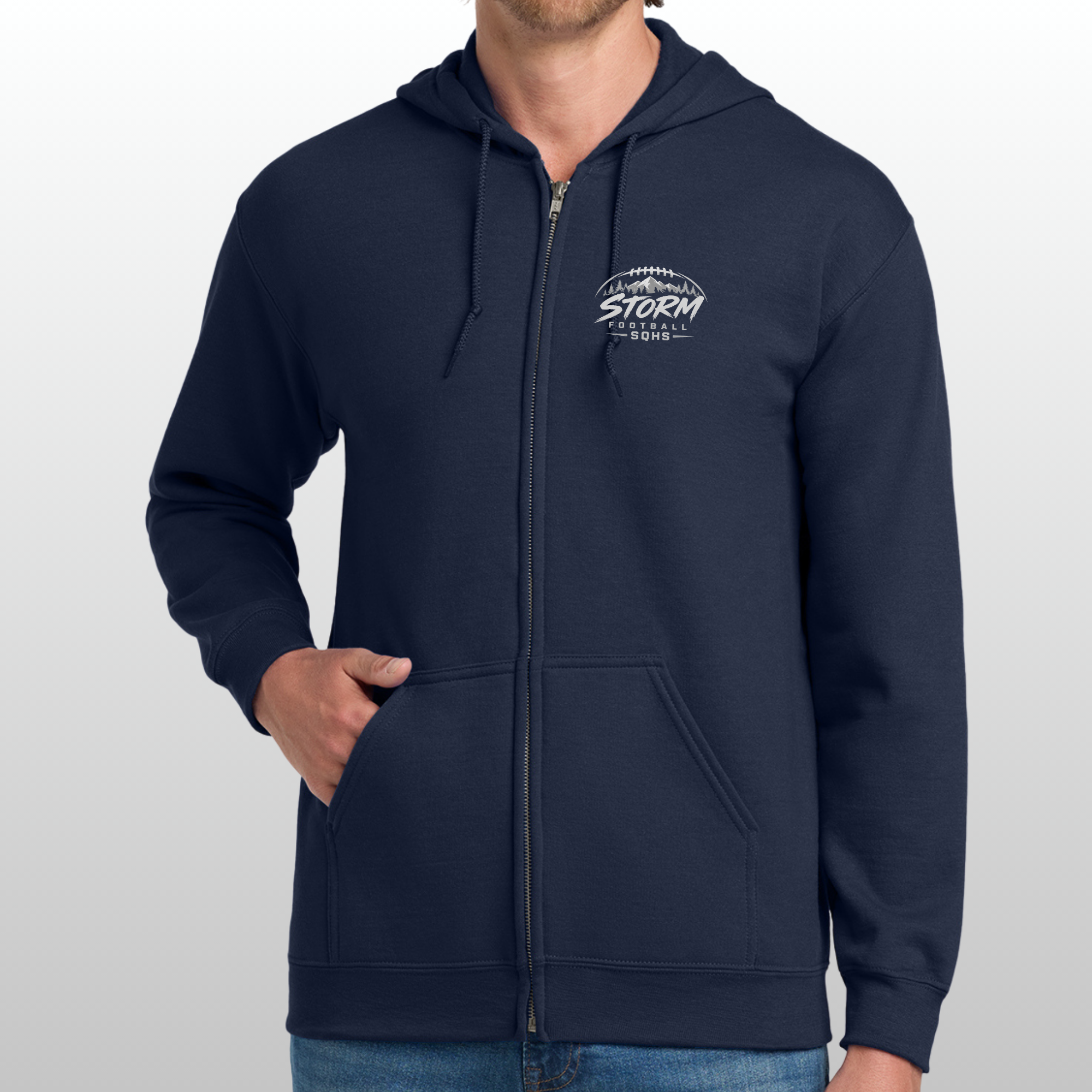 Storm Football Men's Zip Up