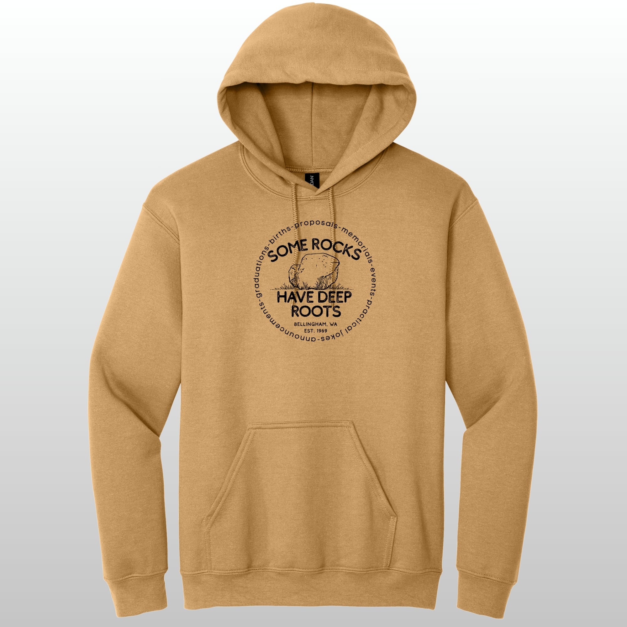 Some Rocks Have Deep Roots Hoodie