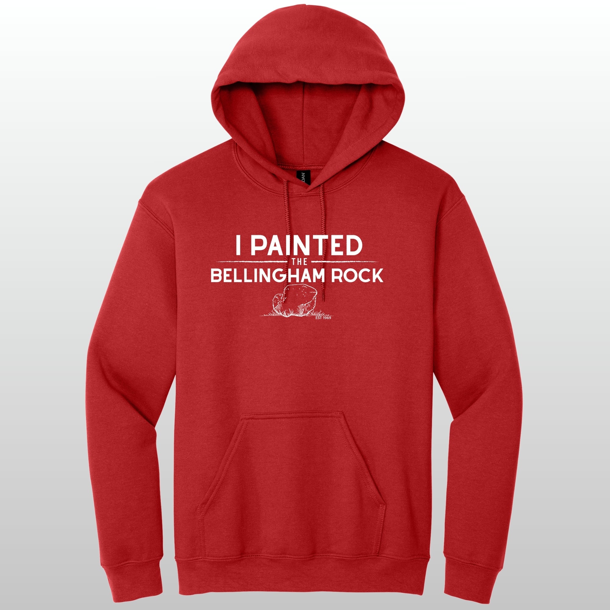 I Painted The Bellingham Rock #5 - Hoodie