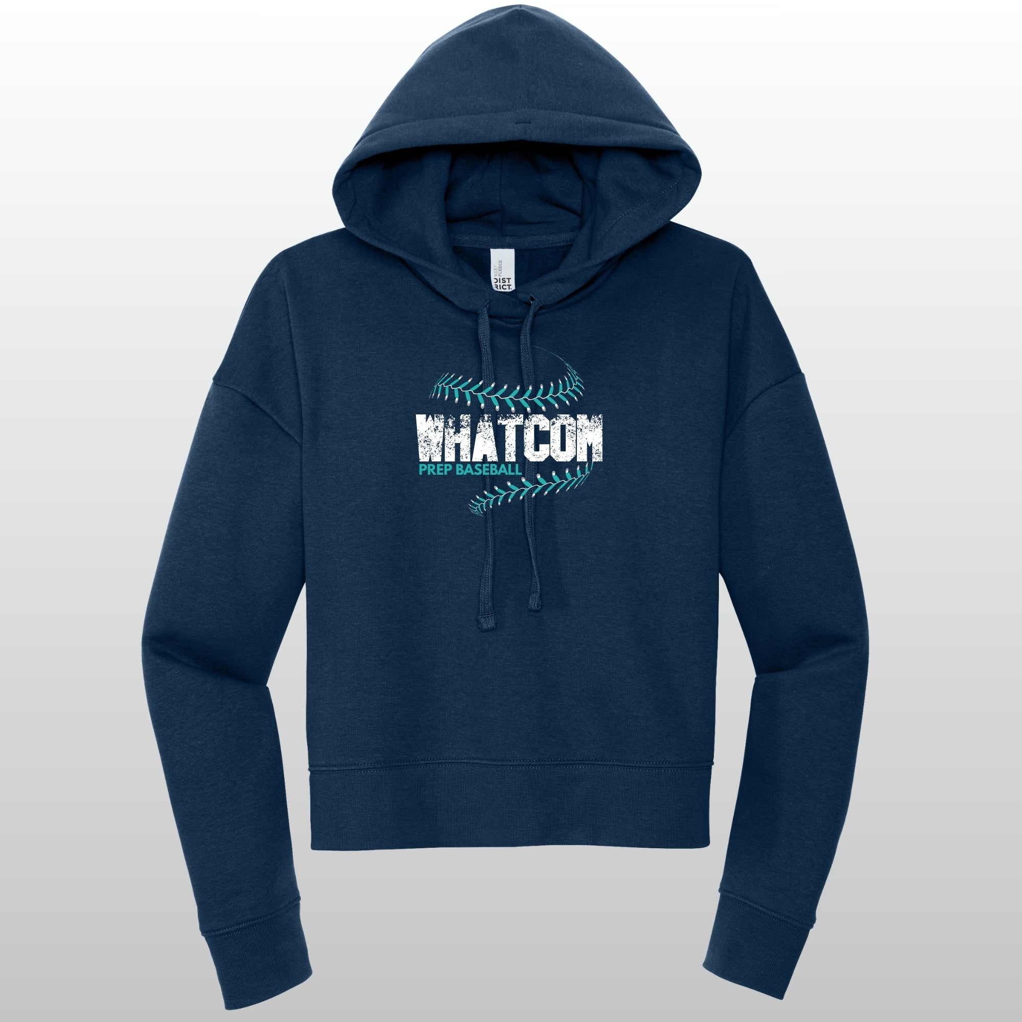 Whatcom Prep Women's Baseball Seams Hoodie