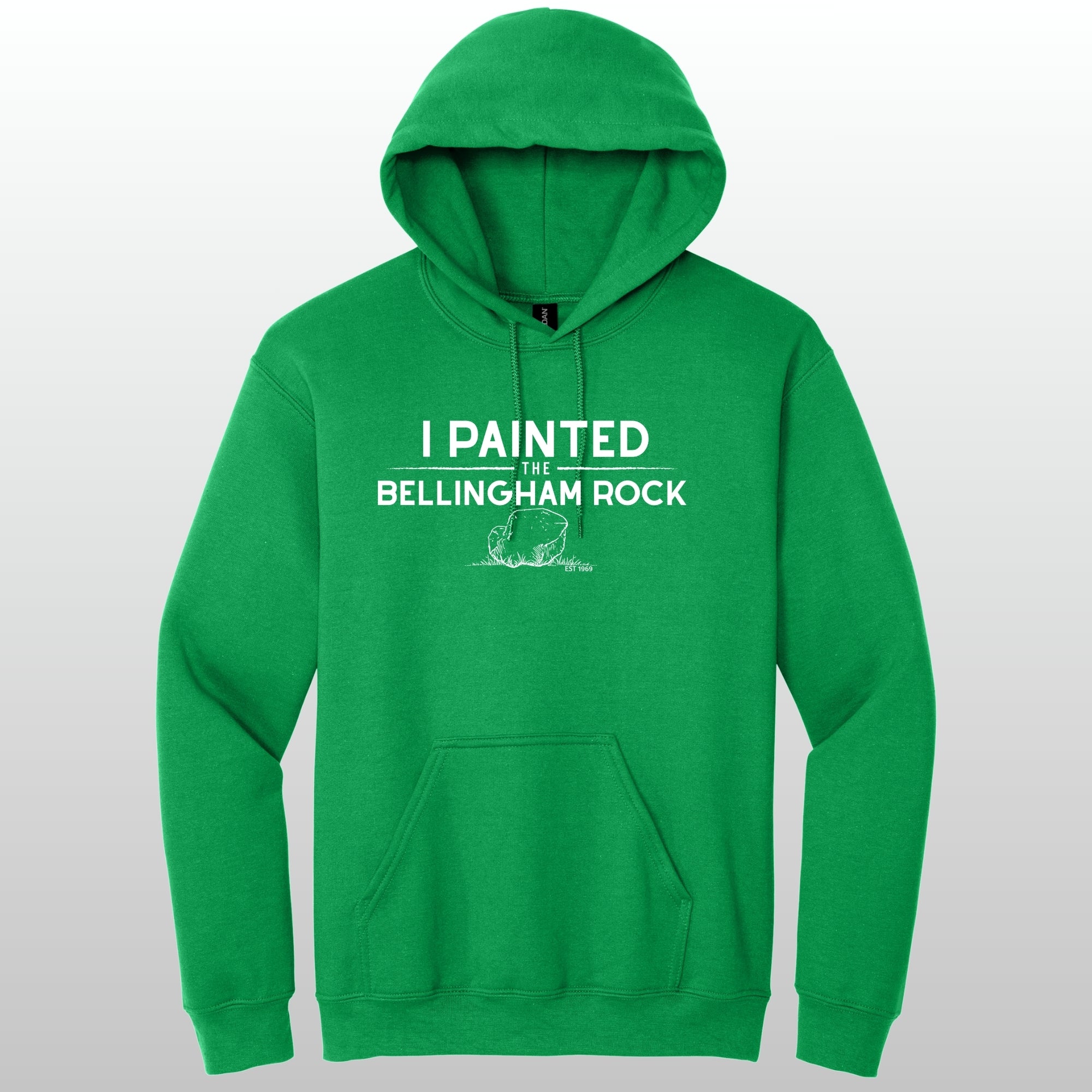 I Painted The Bellingham Rock #5 - Hoodie