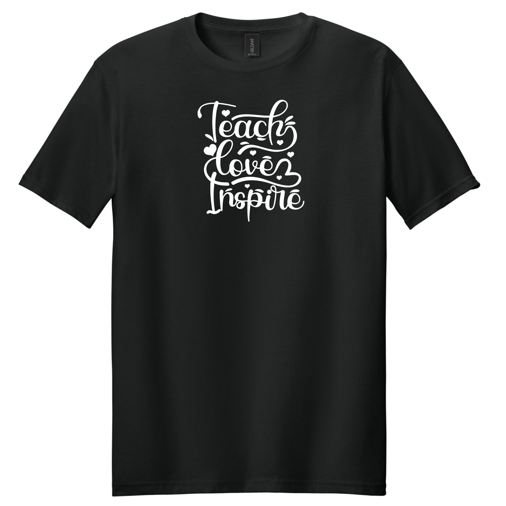 Teacher Appreciation Teach Love Inspire T-Shirt