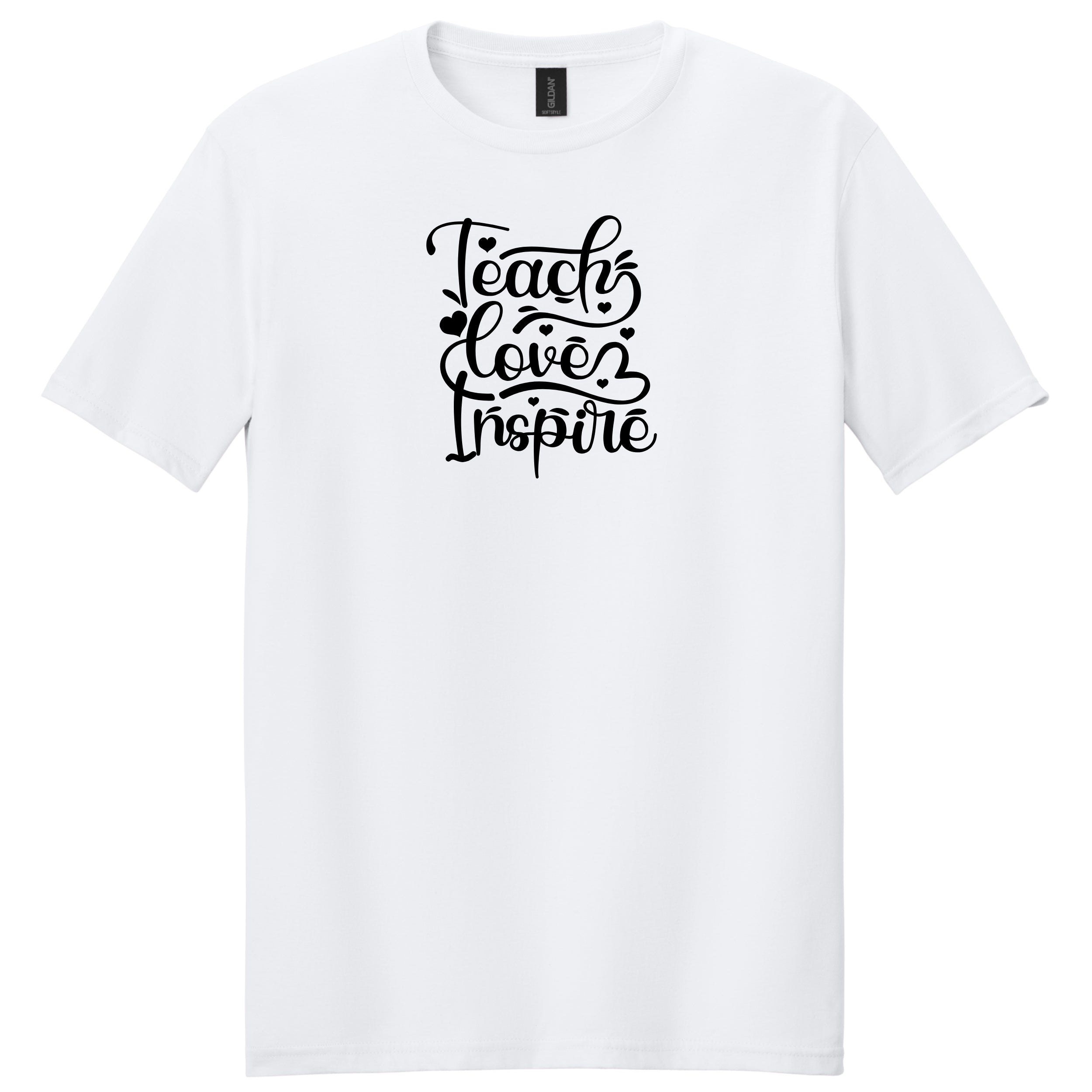 Teacher Appreciation Teach Love Inspire T-Shirt