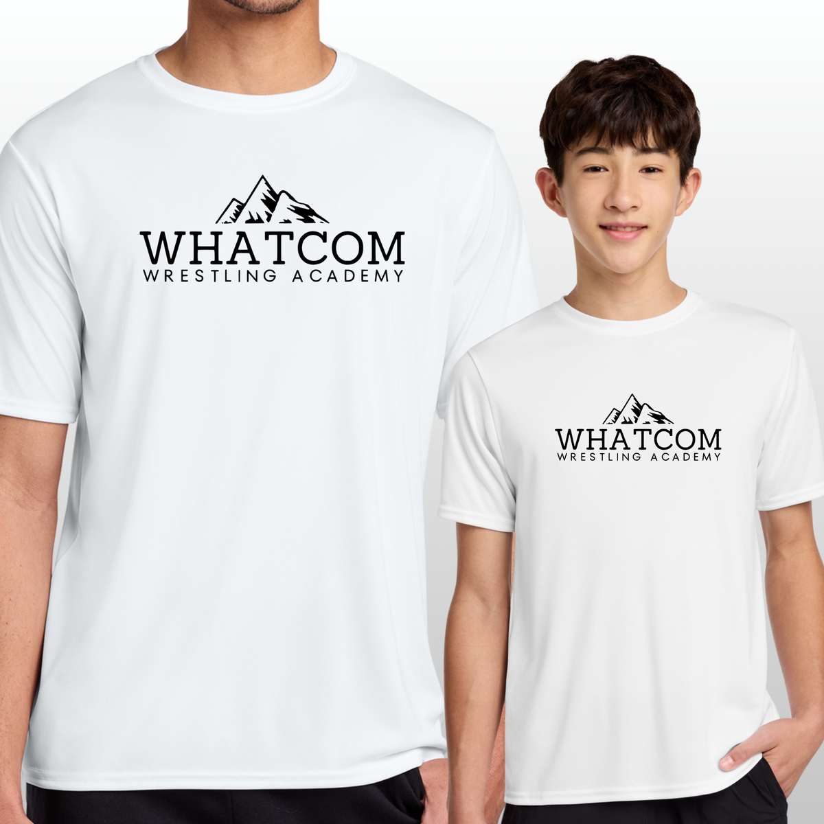 Whatcom Wrestling Posi Charge Tee