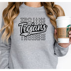Trojans Stacked Crewneck Sweatshirt