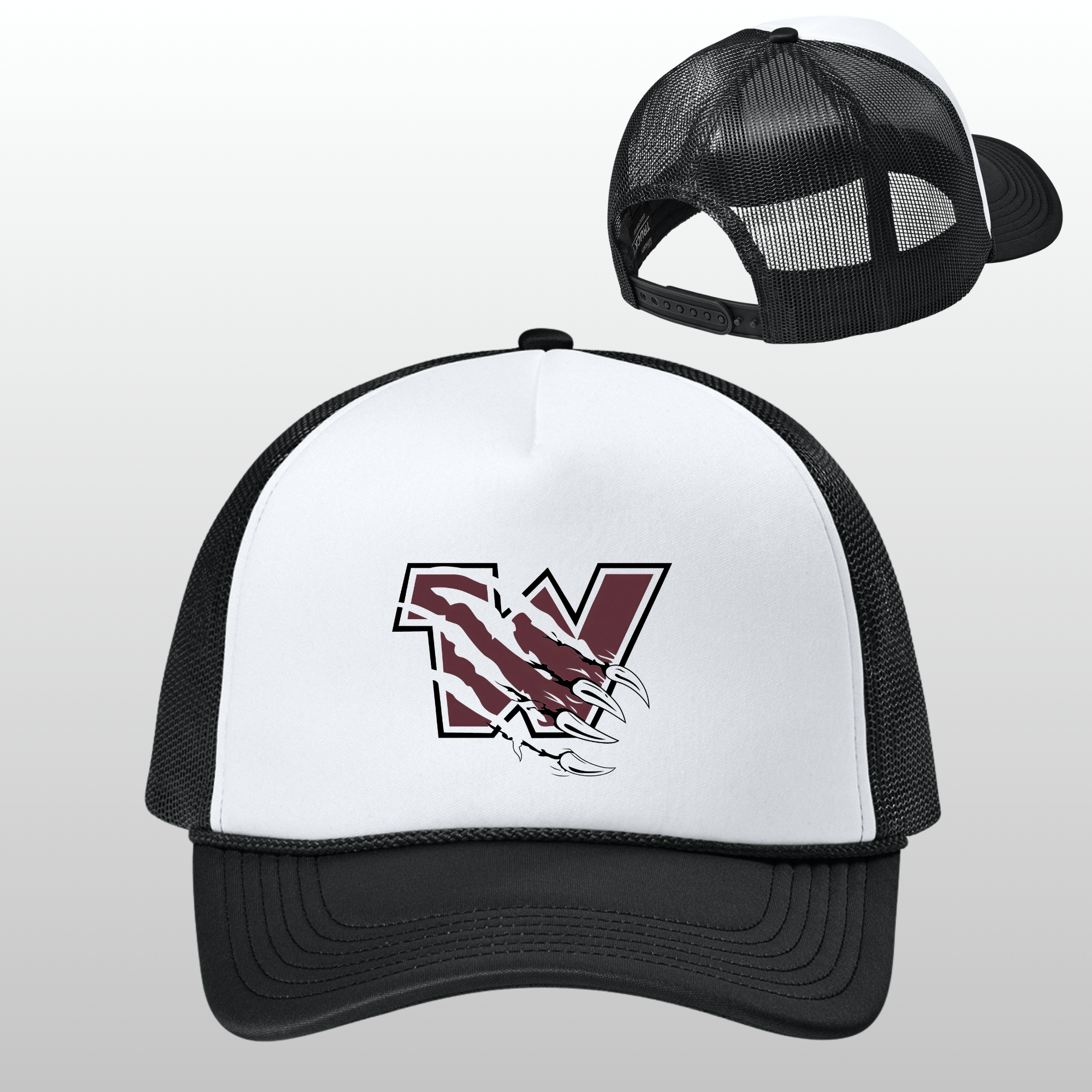 Wolverines Port Authority Foam Trucker Hat