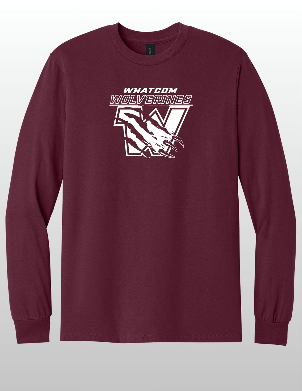 Wolverines Gildan® Heavy Cotton™ 100% Cotton Long Sleeve T-Shirt