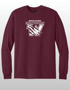 Wolverines Gildan® Heavy Cotton™ 100% Cotton Long Sleeve T-Shirt