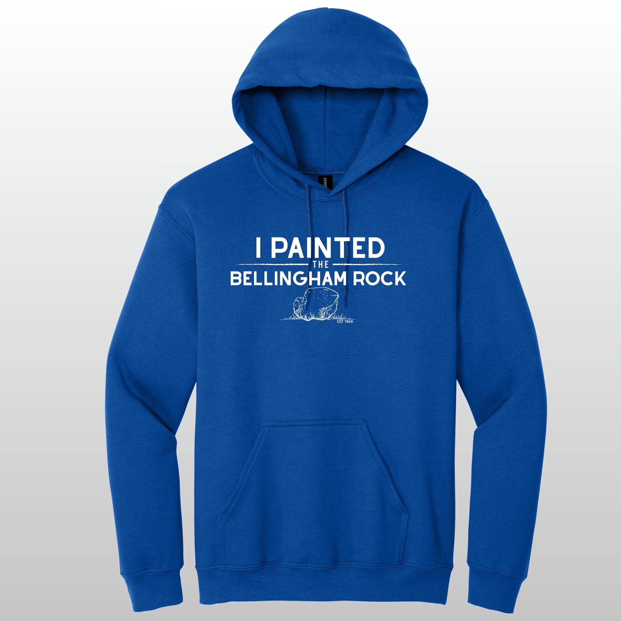 I Painted The Bellingham Rock #5 - Hoodie