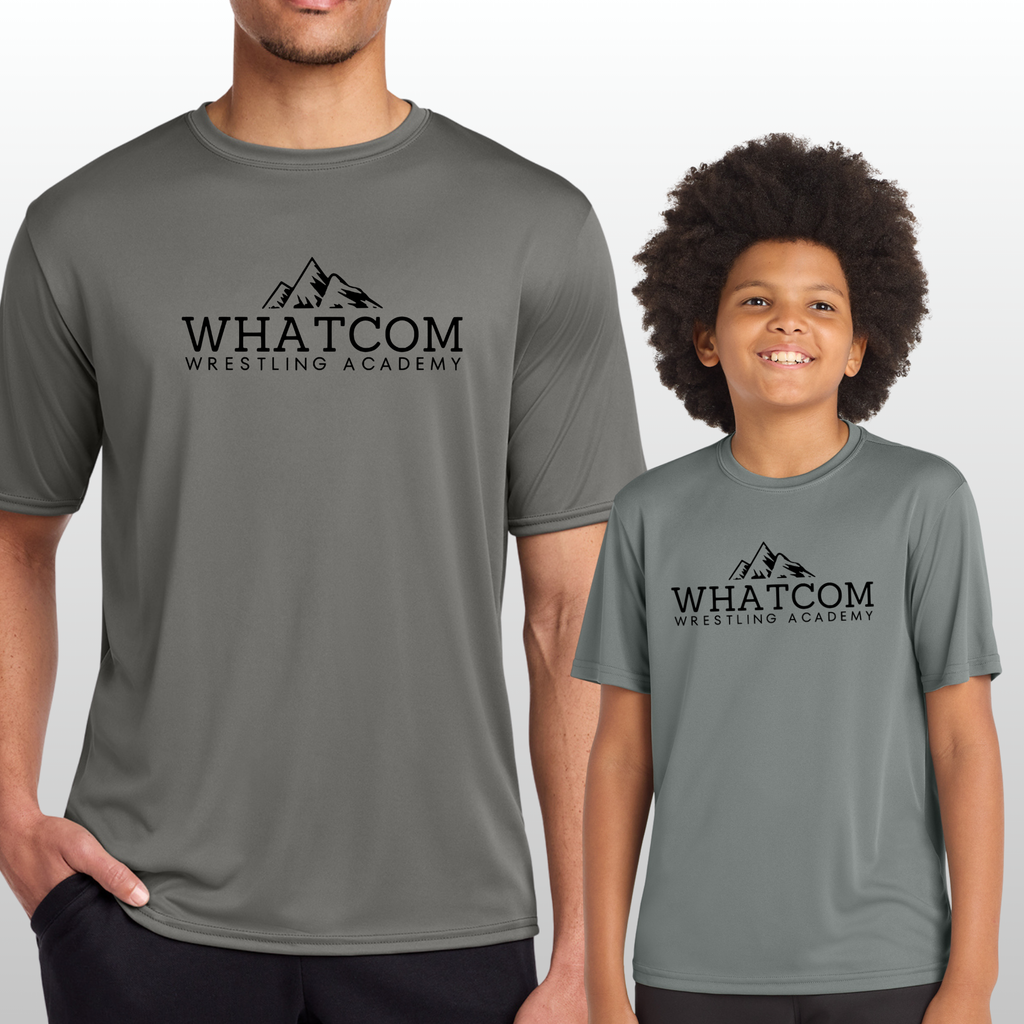 Whatcom Wrestling Posi Charge Tee