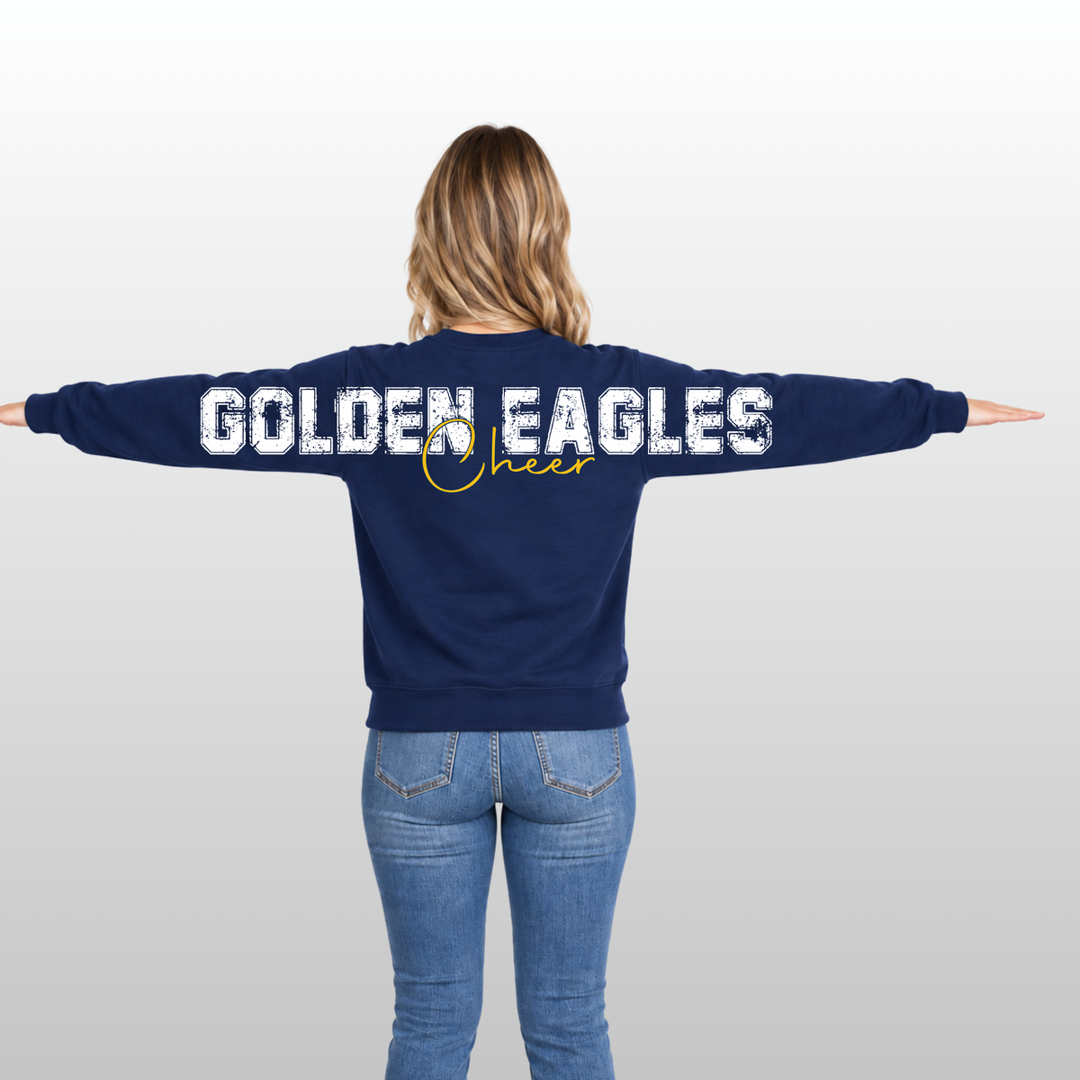 Ferndale Full Back Cheer Crewneck