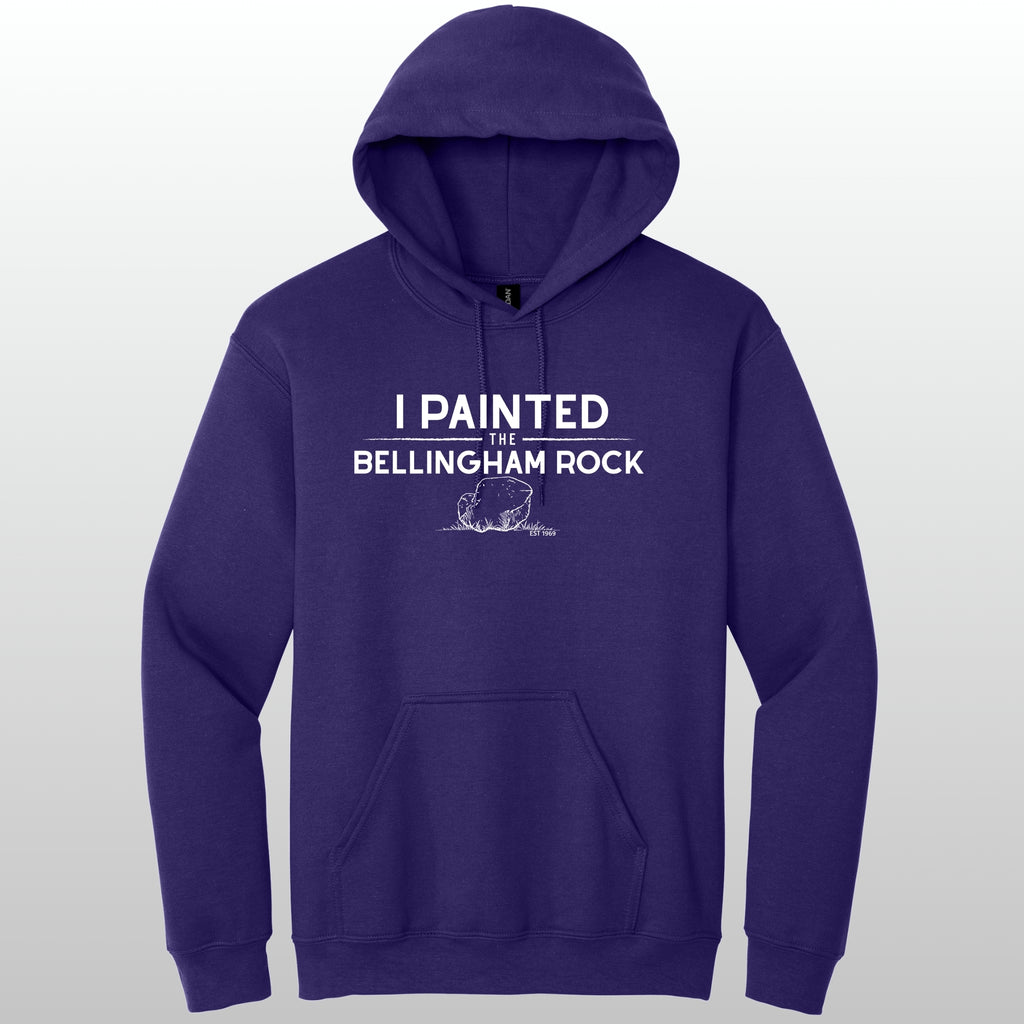 I Painted The Bellingham Rock #5 - Hoodie