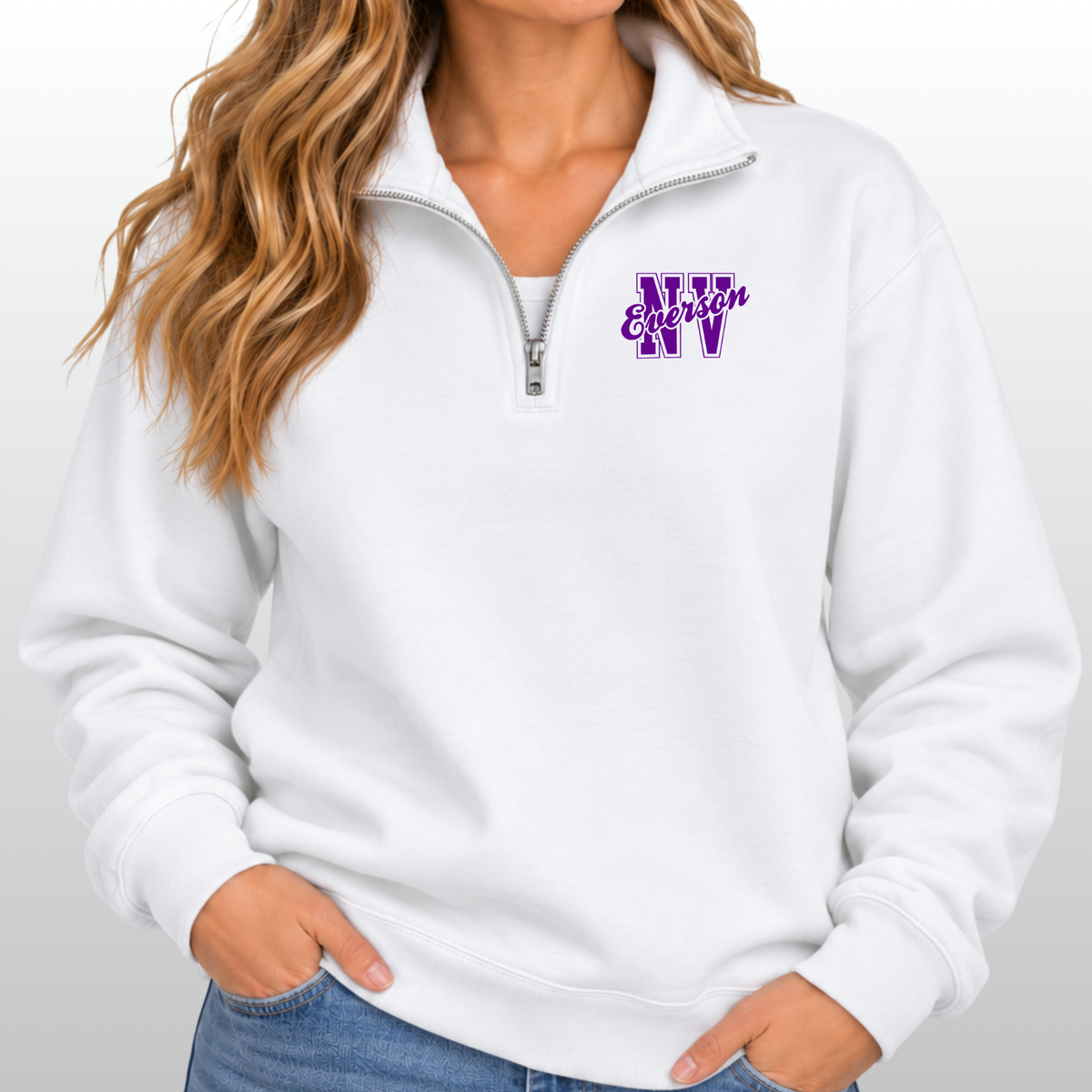 NV Everson 1/4 Zip No Pockets