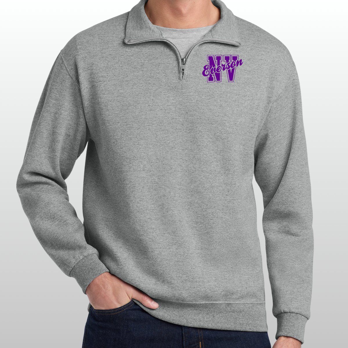 NV Everson 1/4 Zip No Pockets