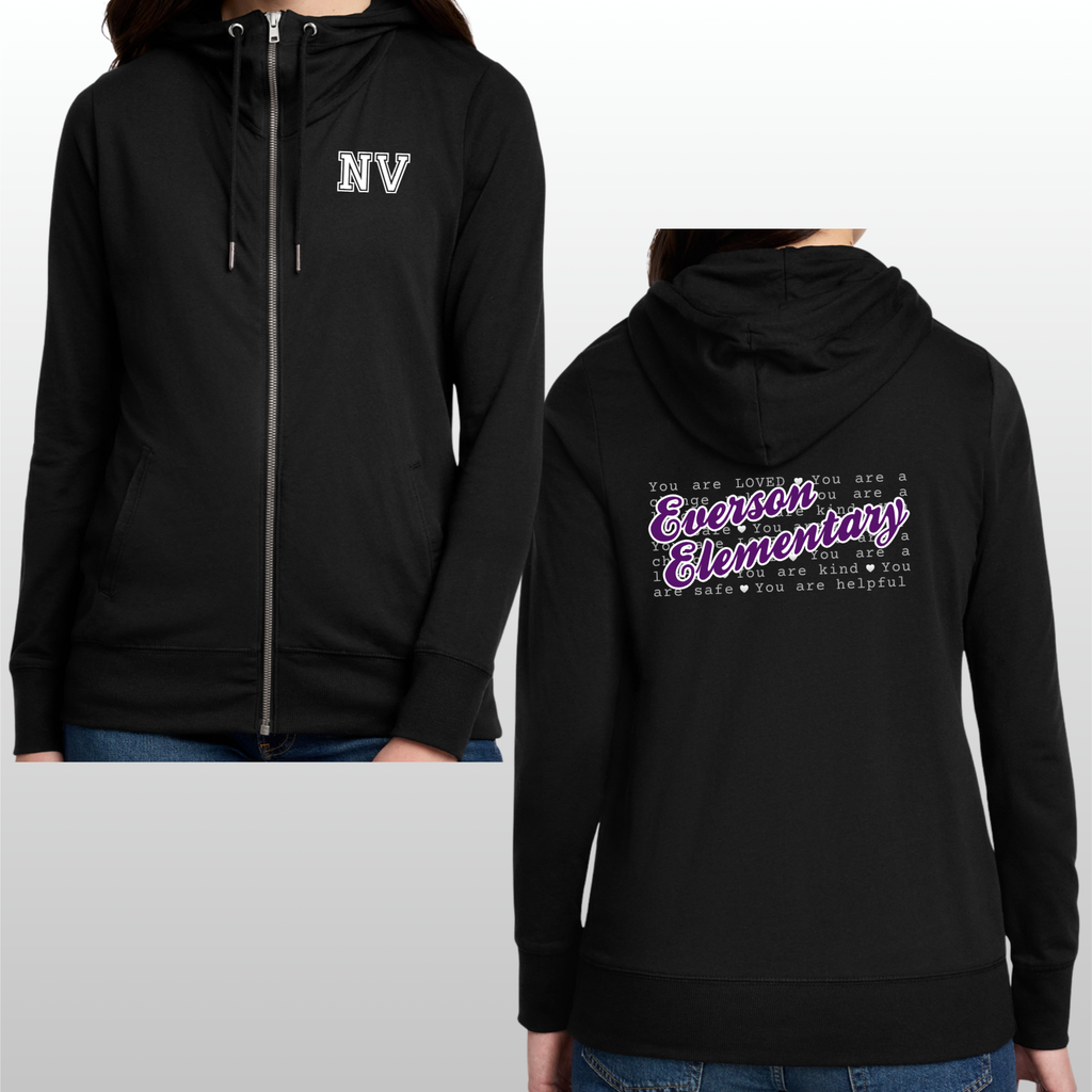 Everson Staff Only District Women's Zip Up