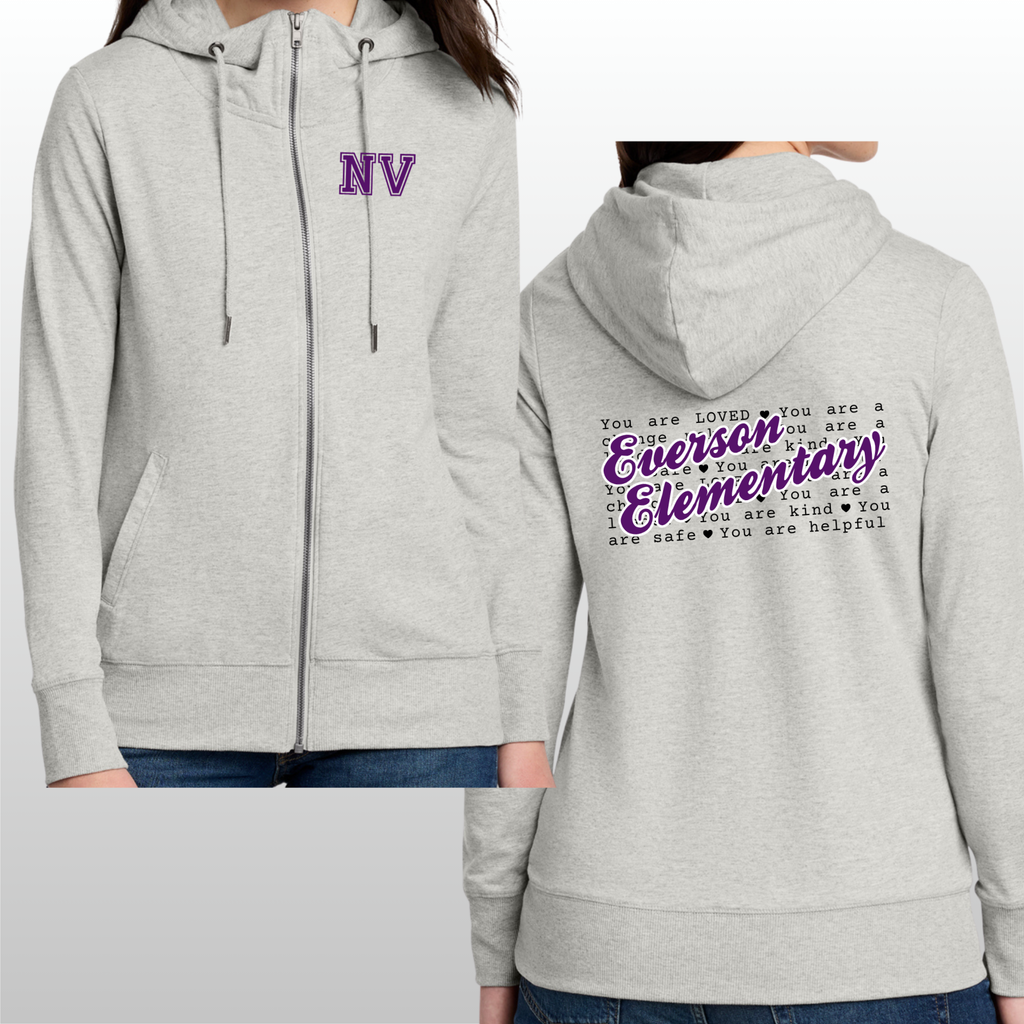 Everson Staff Only District Women's Zip Up