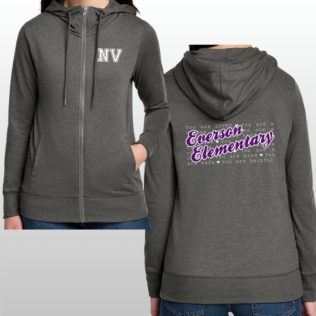Everson Staff Only District Women's Zip Up