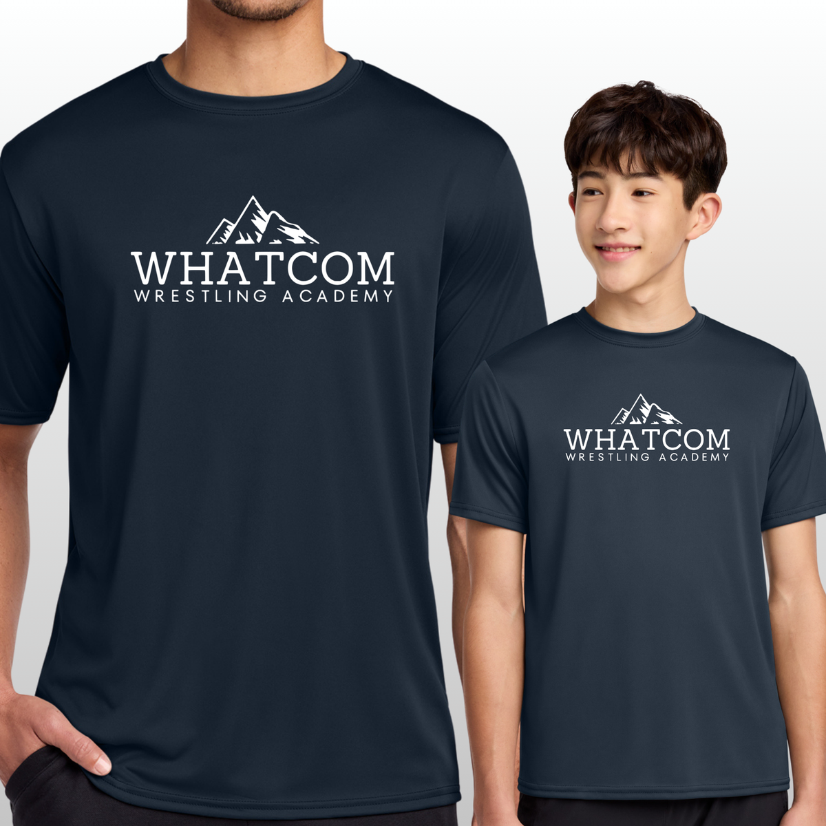 Whatcom Wrestling Posi Charge Tee