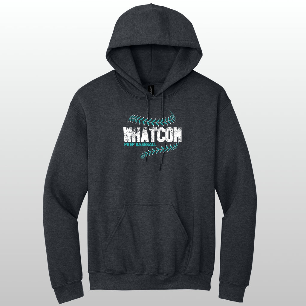 Whatcom Prep Baseball Seams Hoodie