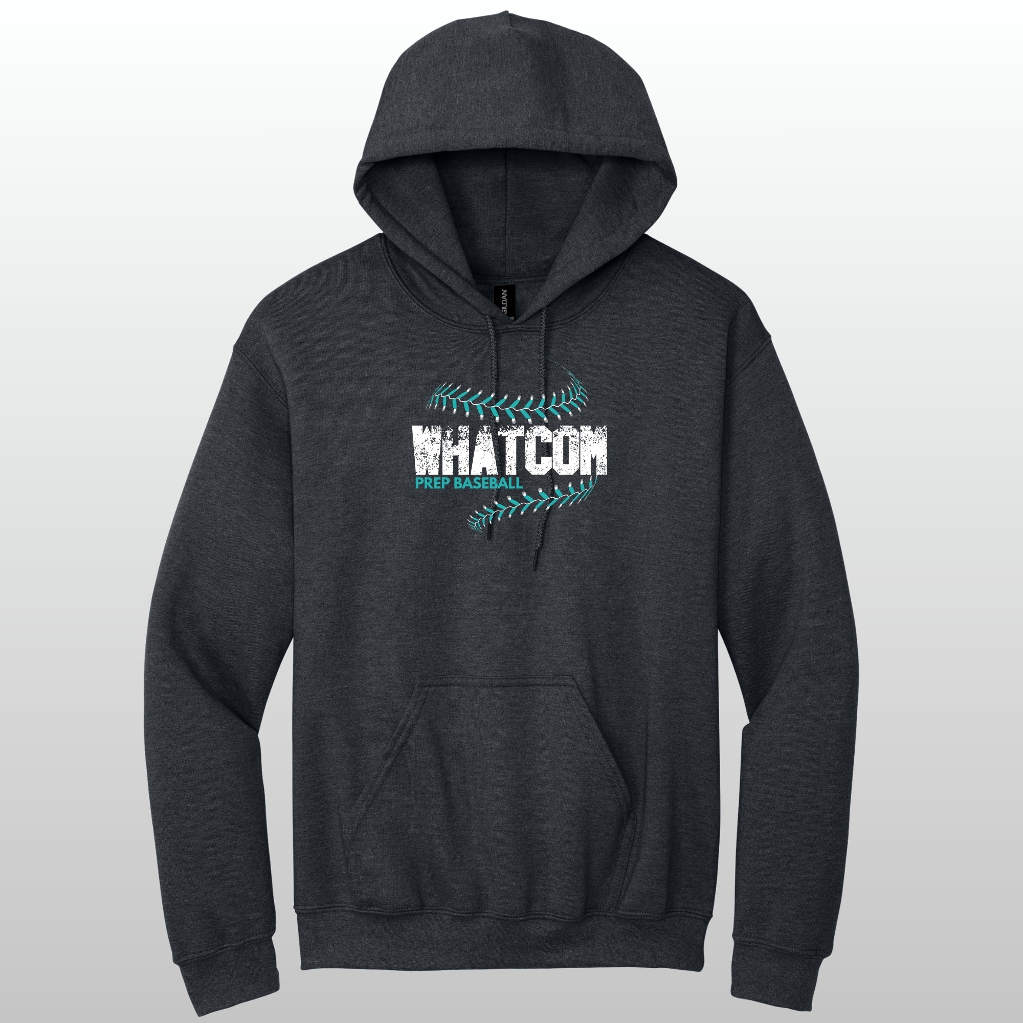 Whatcom Prep Baseball Seams Hoodie
