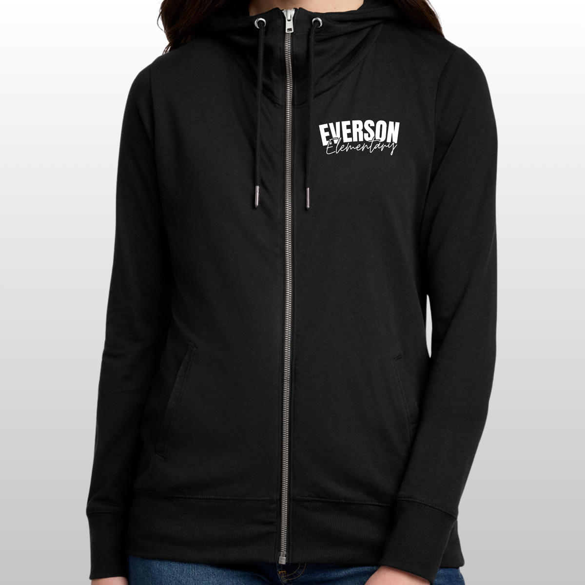 Everson Elementary Cursive District Women's Zip Up