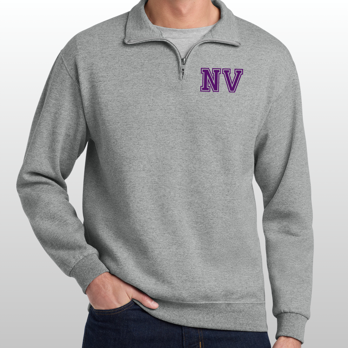 NV 1/4 Zip No Pockets