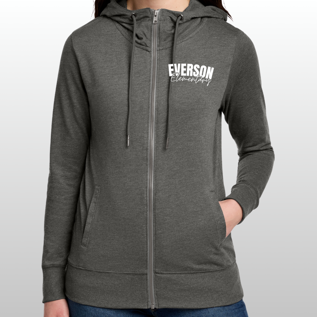 Everson Elementary Cursive District Women's Zip Up