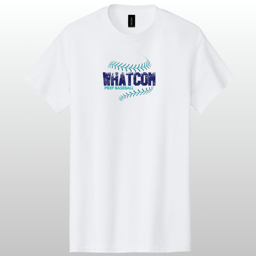 Whatcom Prep Baseball Seams T-Shirt