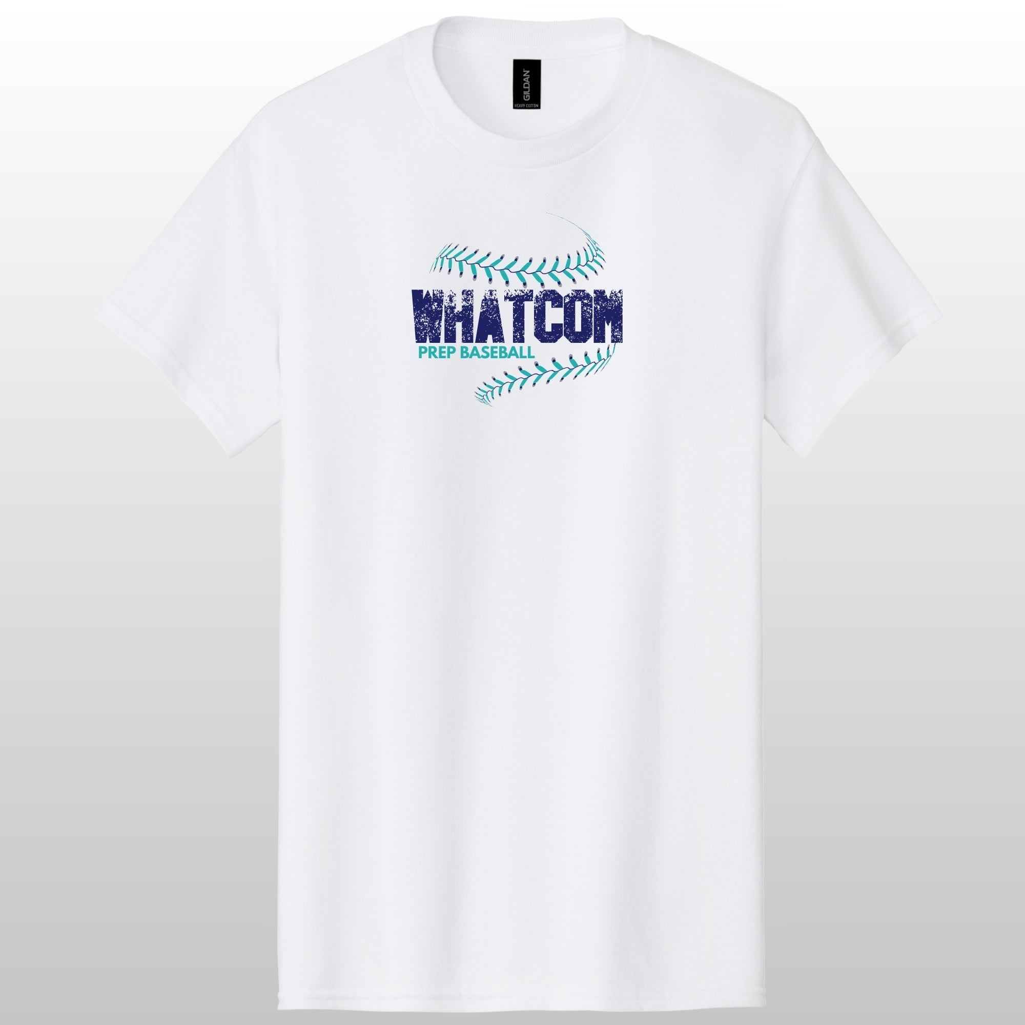 Whatcom Prep Baseball Seams T-Shirt