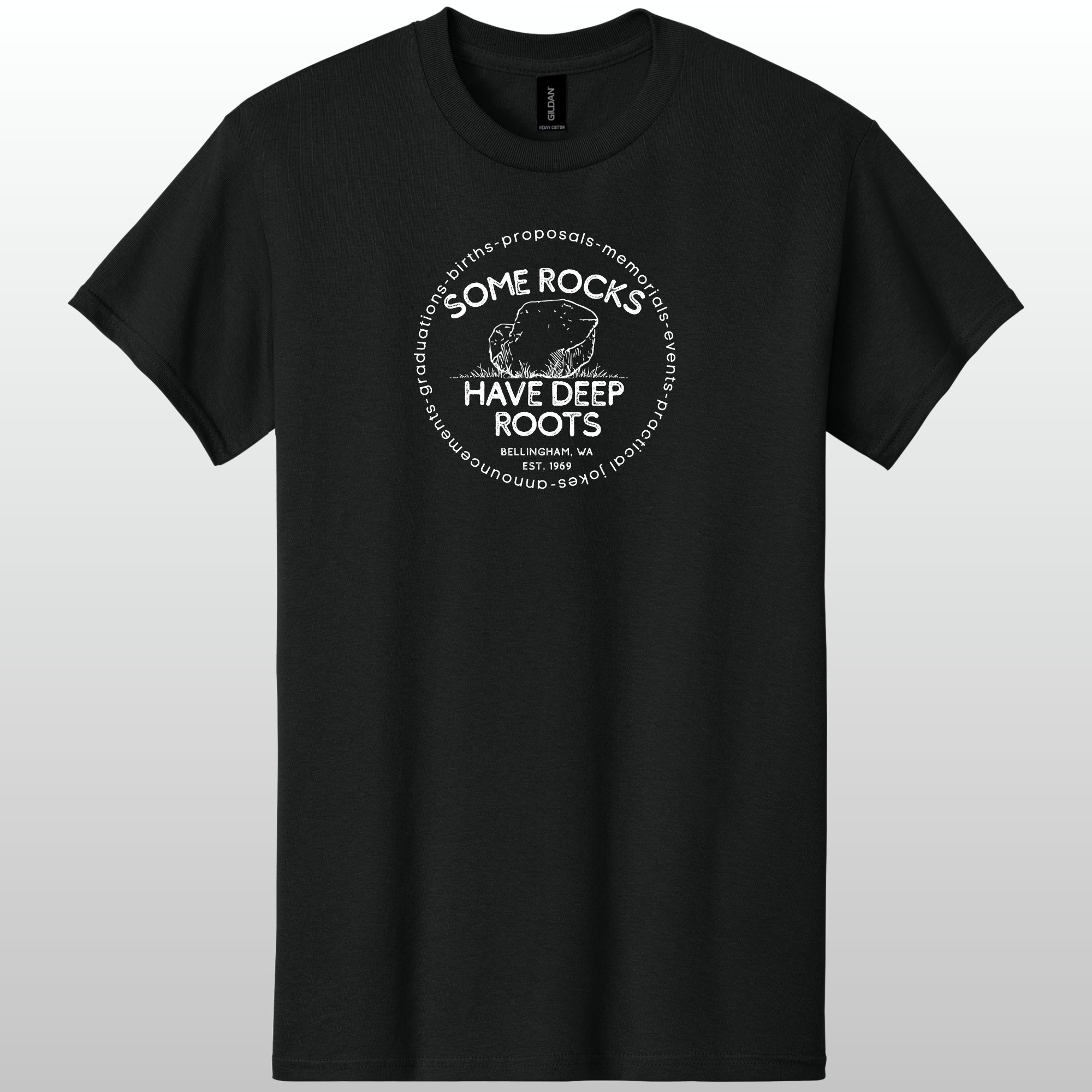 Some Rocks Have Deep Roots Tshirt