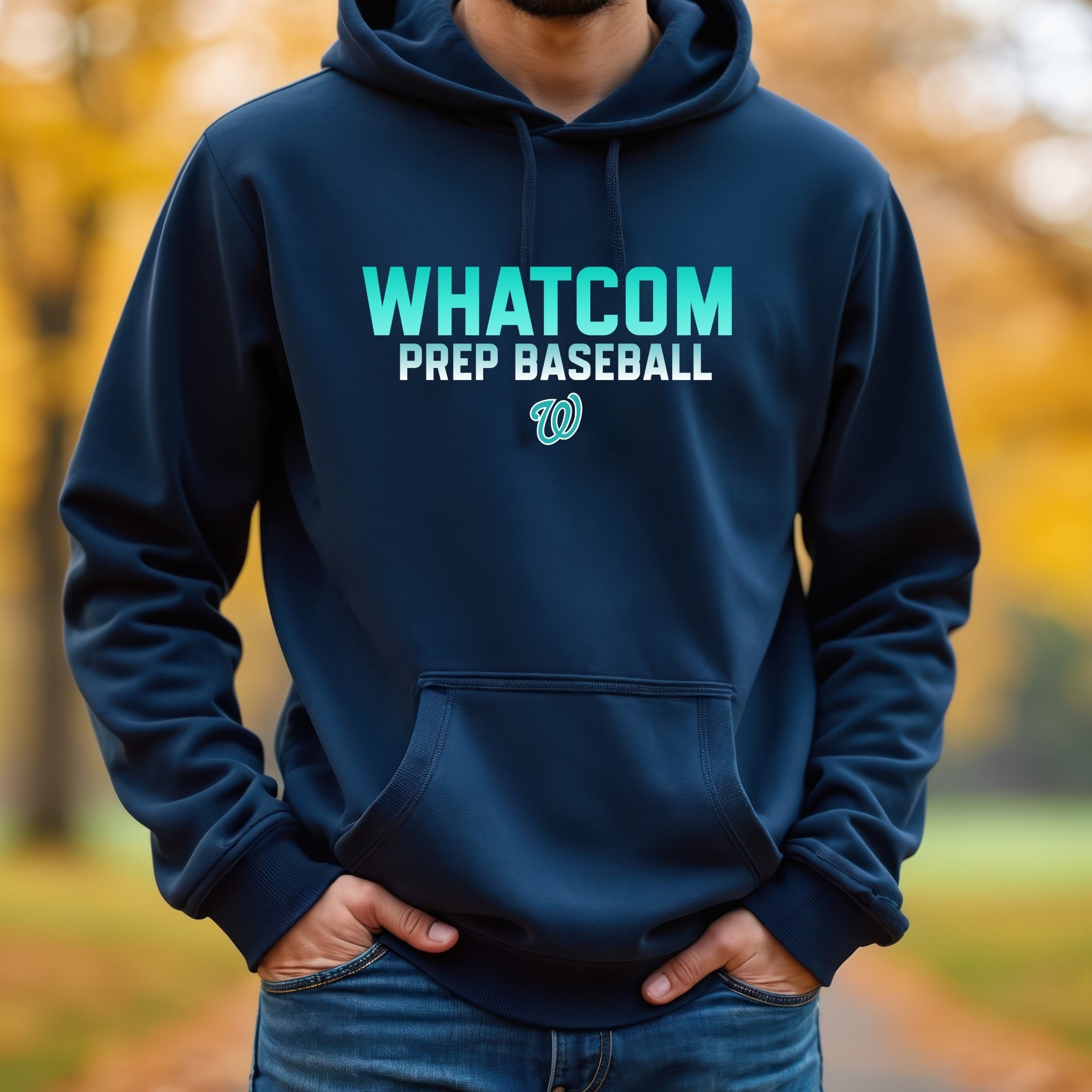 Whatcom Prep Baseball Game Hoodie