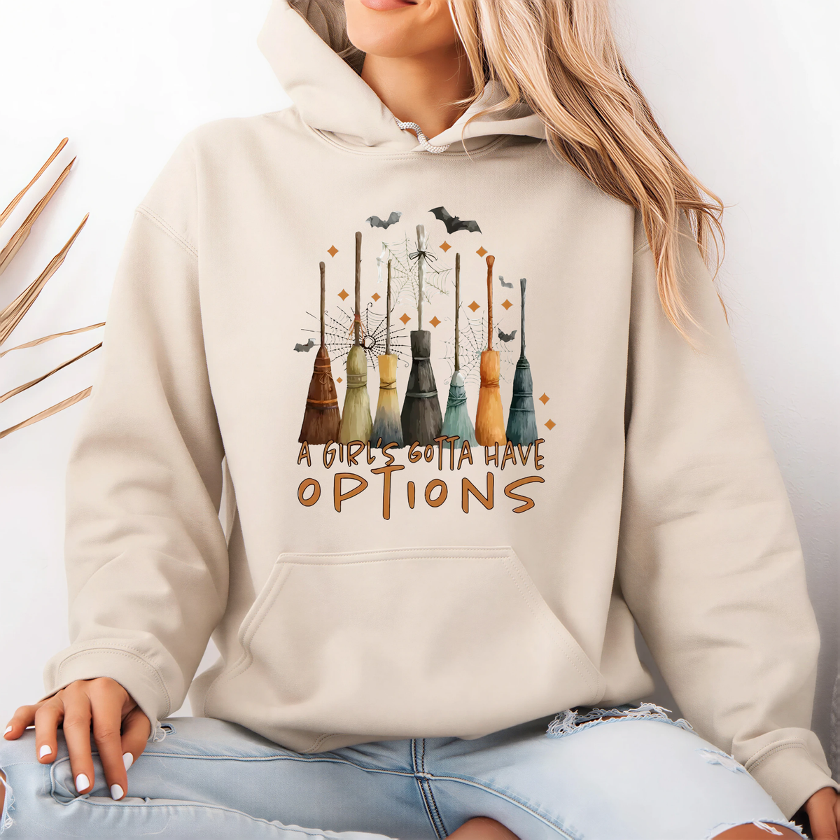 A Girls Gotta have Options Hoodies