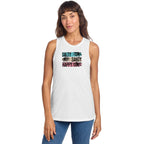 Salty Sandy Muscle Tank