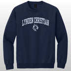 Lynden Christian Mascot Logo Crewneck Sweatshirt