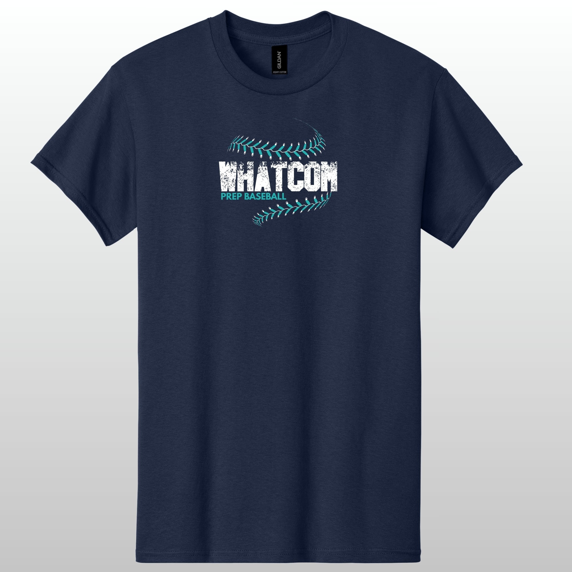 Whatcom Prep Baseball Seams T-Shirt