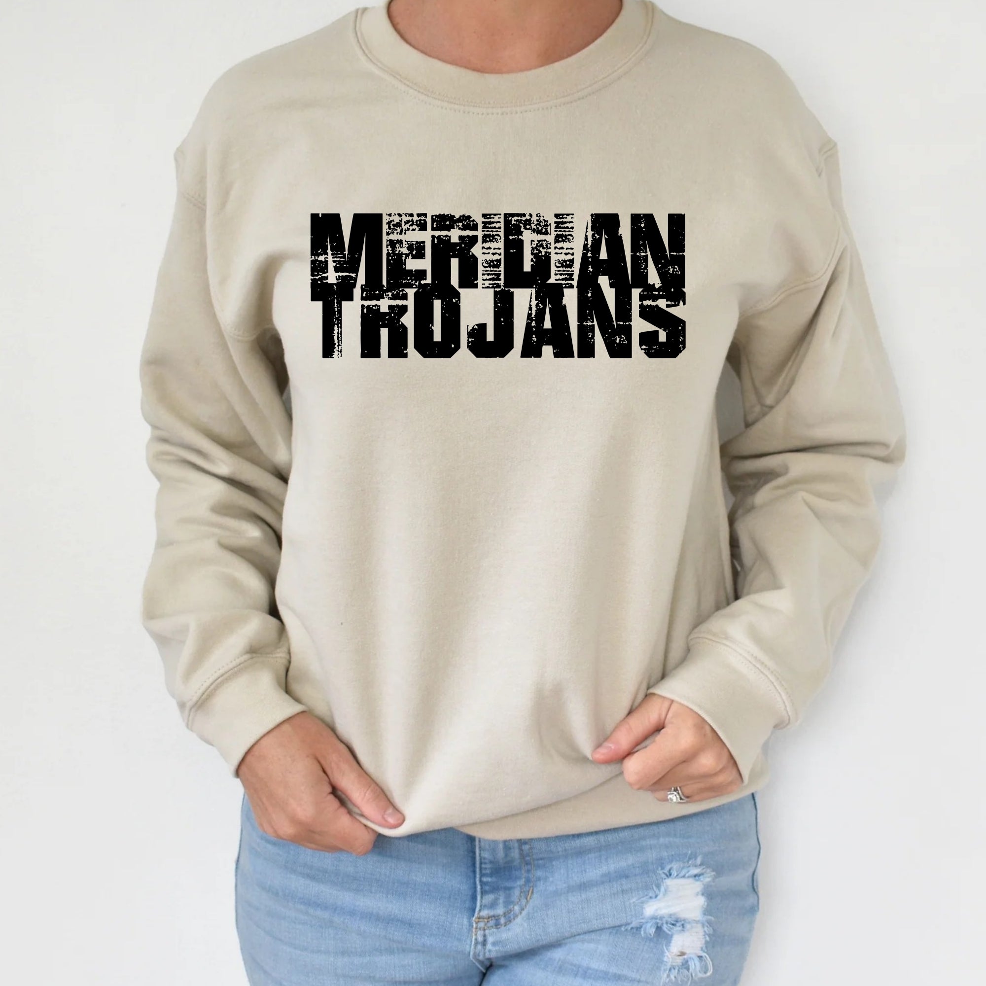 Meridian Trojans Crewneck Sweatshirt