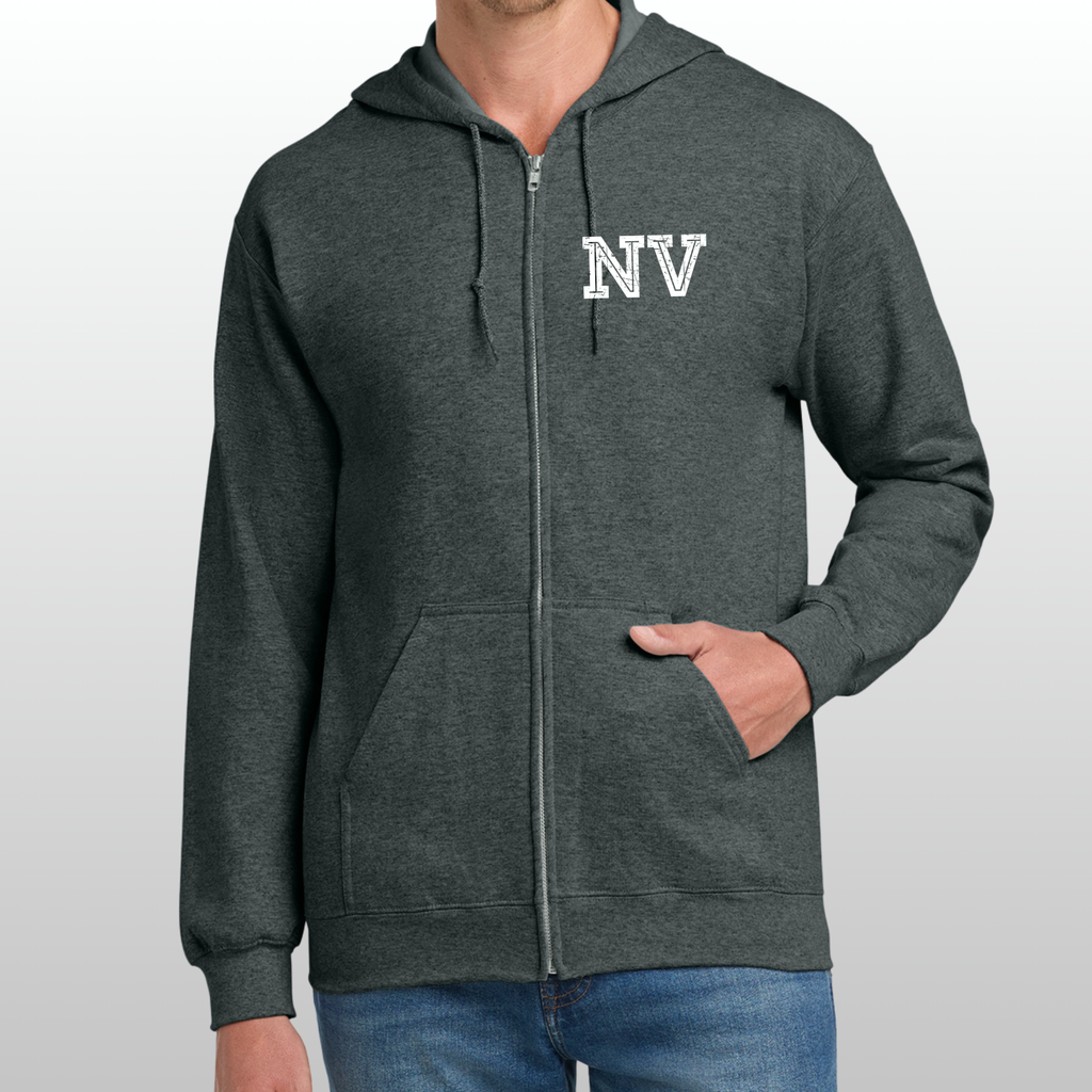 Nooksack Distressed Men's Zip Up