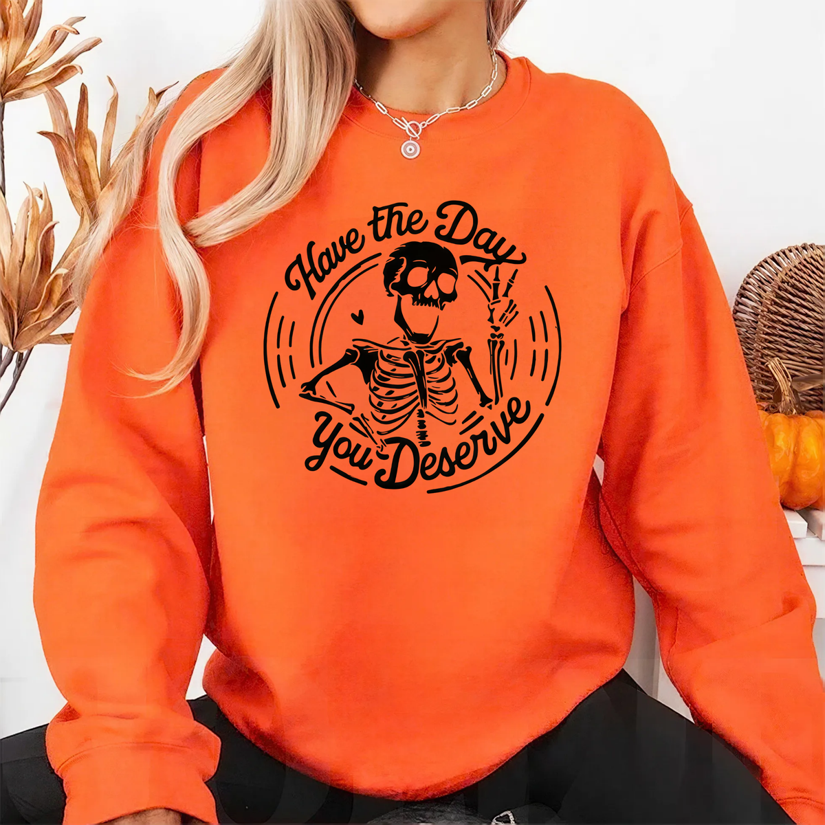 Have the Day Crewneck