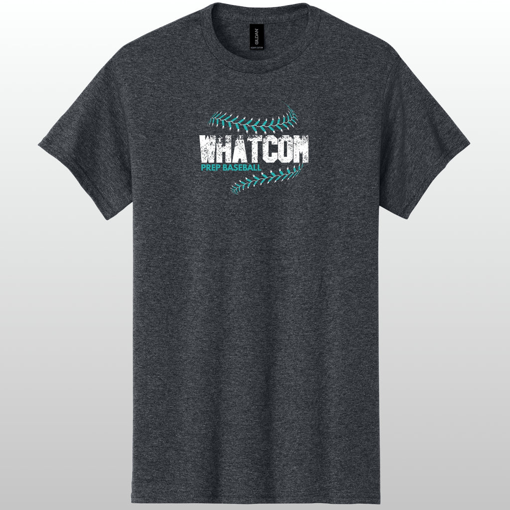 Whatcom Prep Baseball Seams T-Shirt