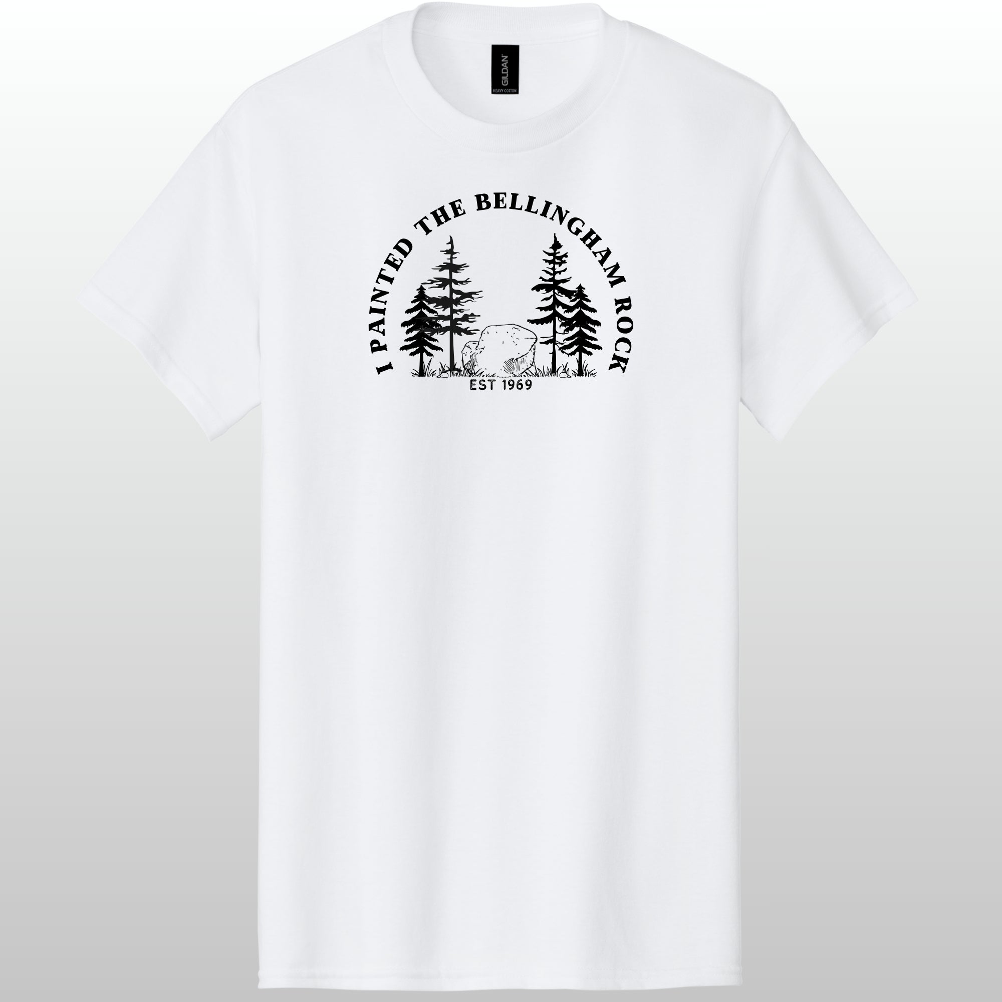 I Painted The Bellingham Rock Tshirt