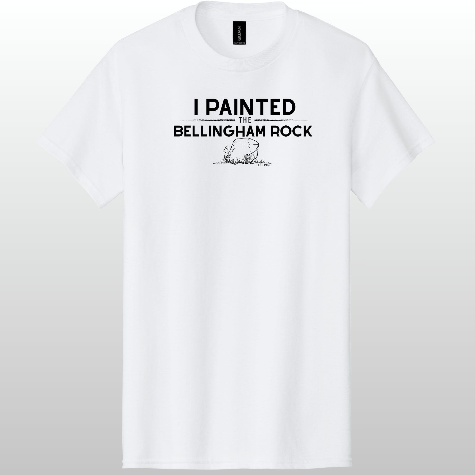 I Painted The Bellingham Rock #5 Tshirt